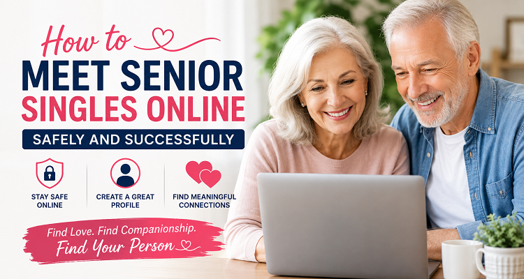 How to Meet Senior Singles Online Safely and Successfully?